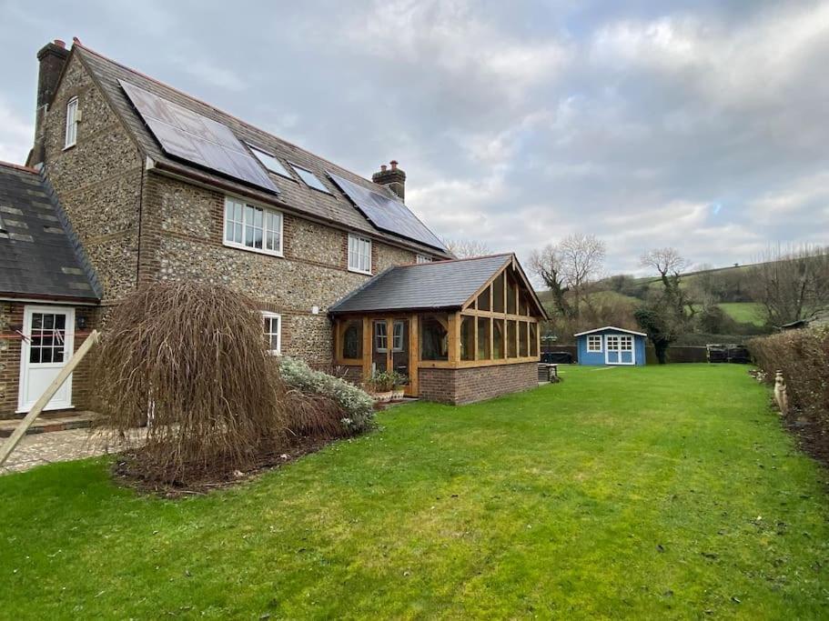 Eco-Friendly Dorset Cottage With Spa Set In Heart Of Countryside Sydling St Nicholas Exteriér fotografie
